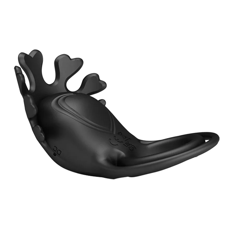 Кільце ерекційне Pretty Love VIBRANT PENIS RING RUBEN BI-210311-1 чорне