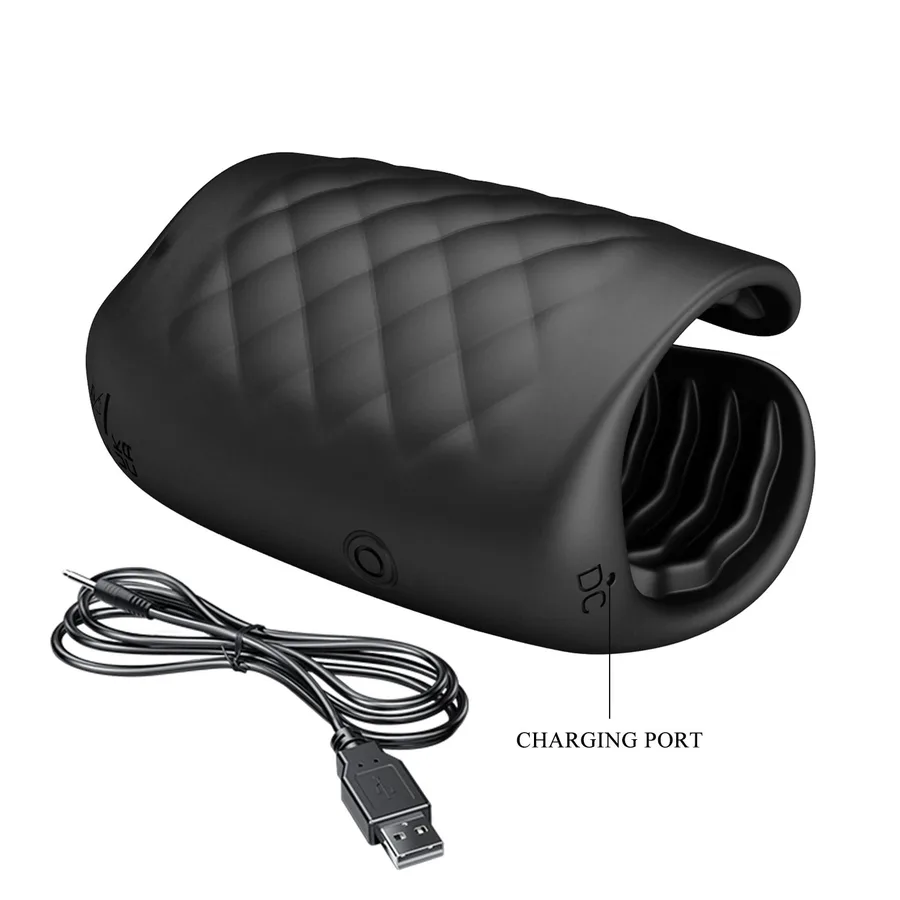 Мастурбатор Pretty Love Black Glans Trainer BM-00900T83Z