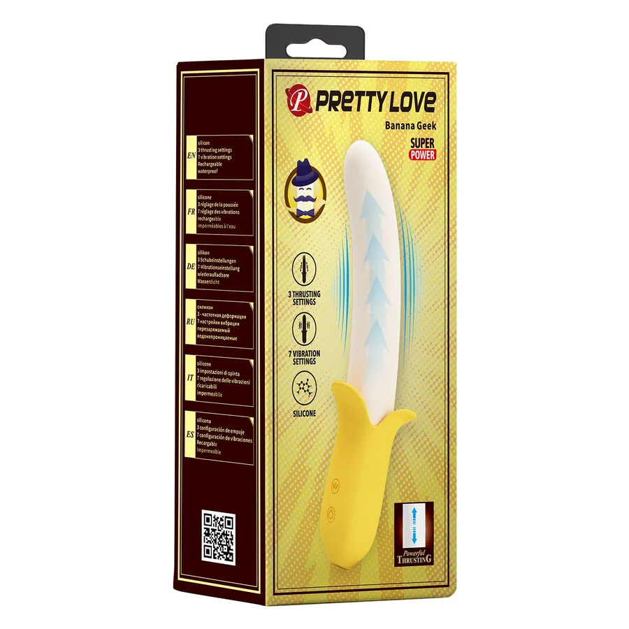 Вібромасажер Pretty Love Banana Geek BI-014957
