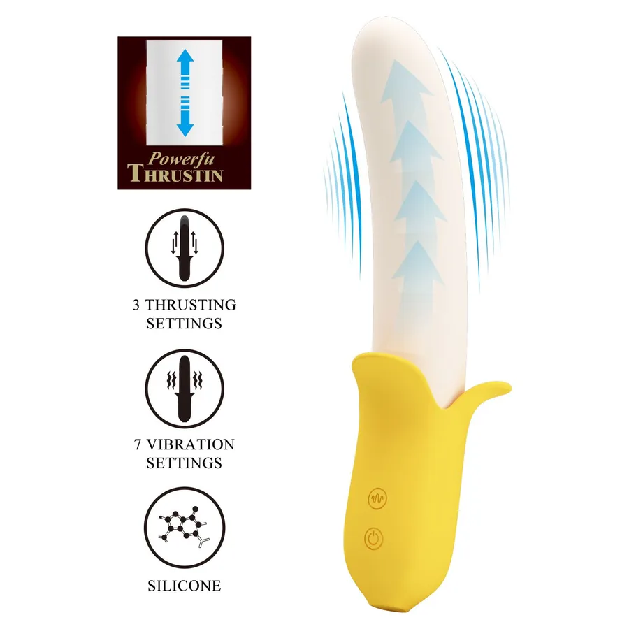 Вібромасажер Pretty Love Banana Geek BI-014957