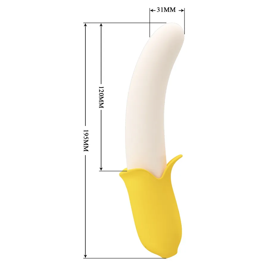 Вібромасажер Pretty Love Banana Geek BI-014957