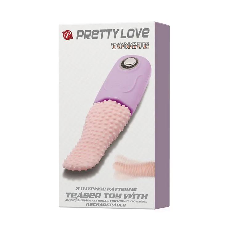 Клиторальный вибратор Pretty Love TONGUE BI-014111-2C