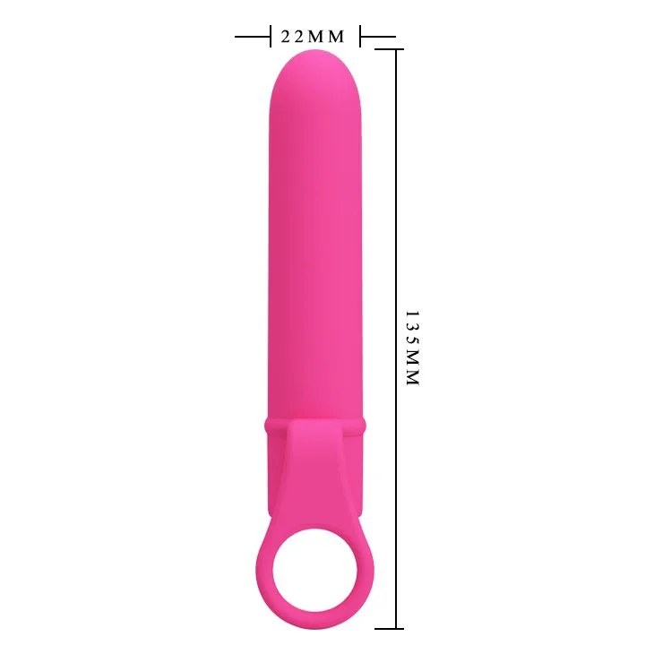 Вибромассажер серии Pretty Love " Ladon" BI-014756 розовый