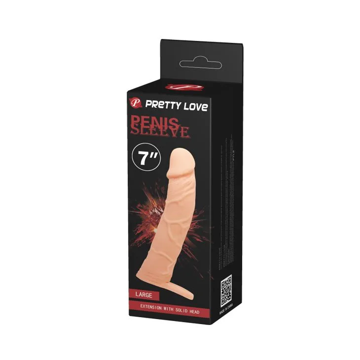 Насадка Pretty Love Penis Sleeve 7" BI-026227