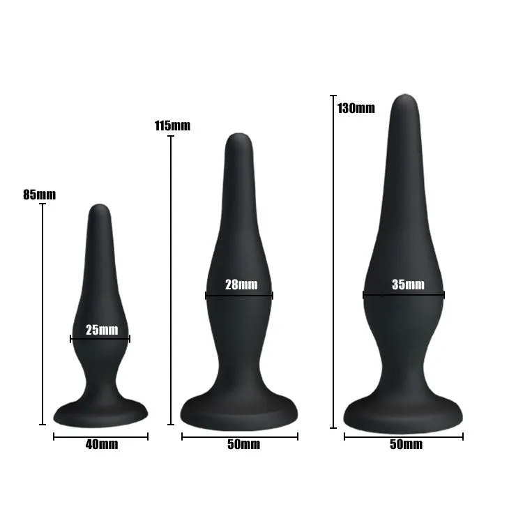 Набір анальних пробок Pretty Love Mini Anal Kit BI-014456H