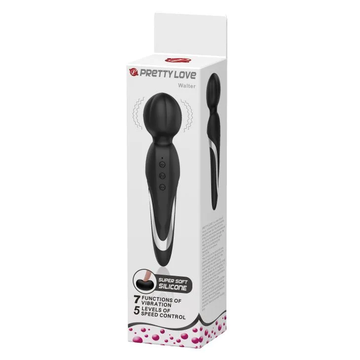 Вібростимулятор мікрофон Pretty Love Walter BI-014622-1 чорний