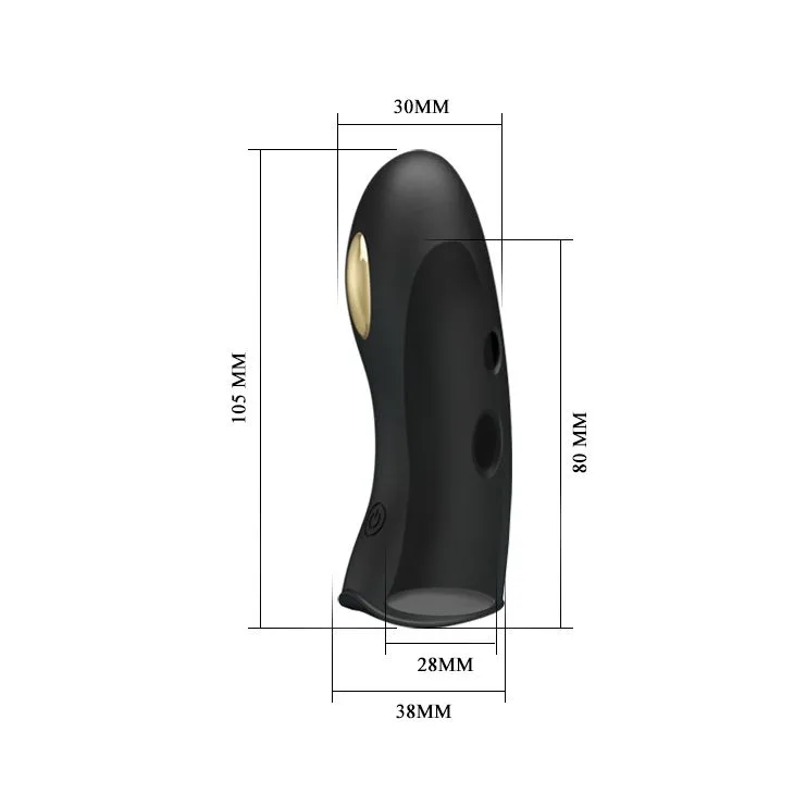 Клиторальный стимулятор на палец Pretty Love - MARICO Fingering Electric Vibrator, BI-014755