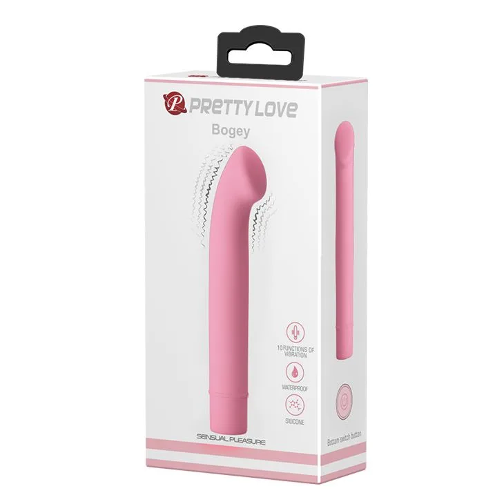 Вібратор серії Pretty Love "Bogey" BI-014719-1 блідо-рожевий