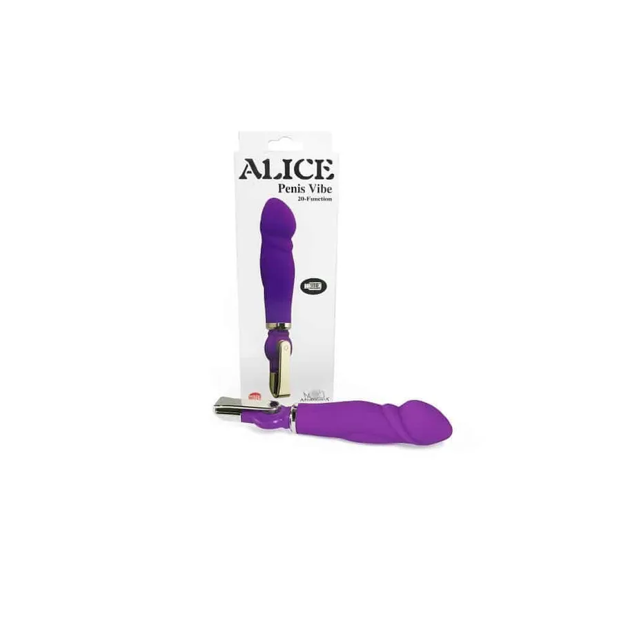 Вибратор Alice Penis Vibe фиолетовый 55202
